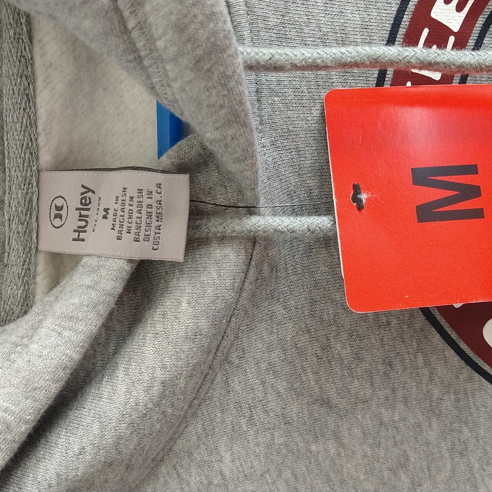 NWT Hurley Hoodie Sweatshirt Men's Medium - Picture 3 of 7